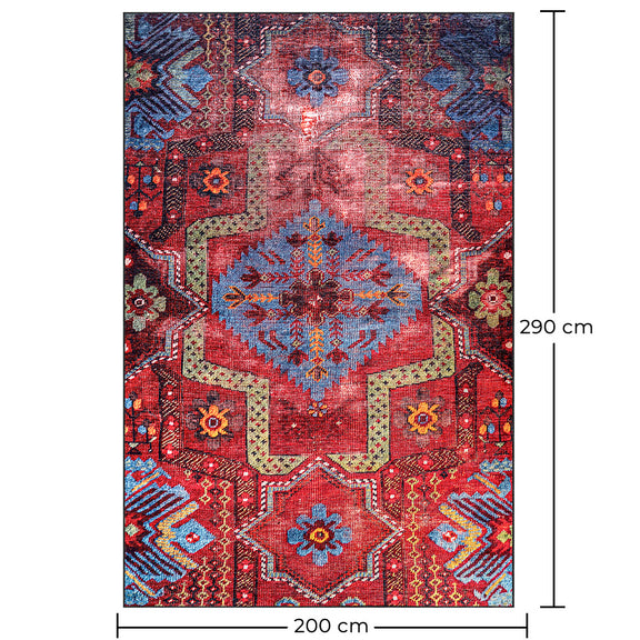 Vintage Oriental Carpet - (290x200 cm) - Meridian - gallery 1