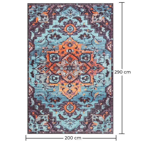 Vintage Oriental Carpet - (290x200 cm) - Galena - gallery 1