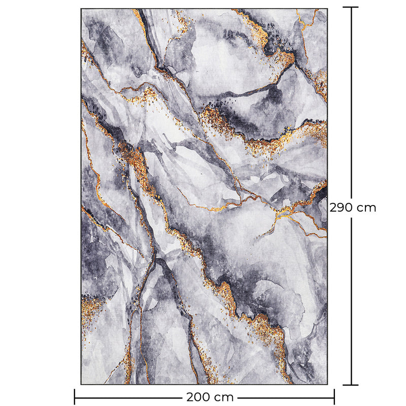 Large Rug with Modern Design Marble Effect – (290x200 cm) – Arezzo - gallery 9