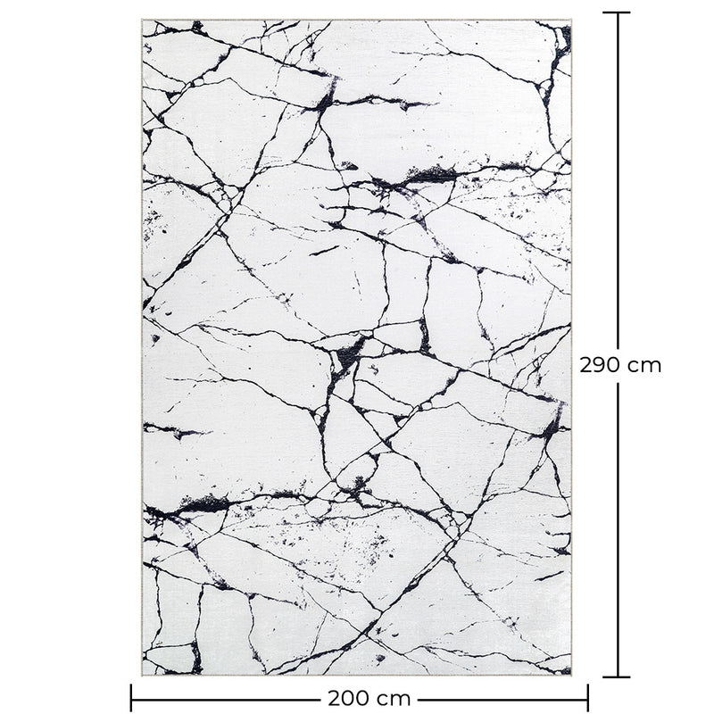 Large Rug with Modern Design Marble Effect – (290x200 cm) – Calico - gallery 9