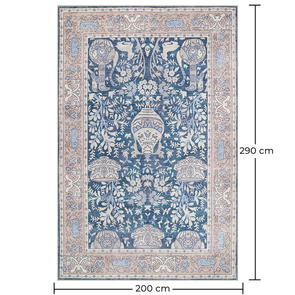 Vintage Oriental Carpet - (290x200 cm) - Aureate - gallery 1
