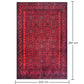 Vintage Oriental Carpet - (290x200 cm) - Cinnabar - gallery 1