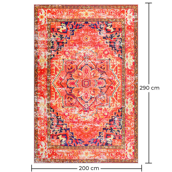 Vintage Oriental Carpet - (290x200 cm) - Silesia - gallery 1