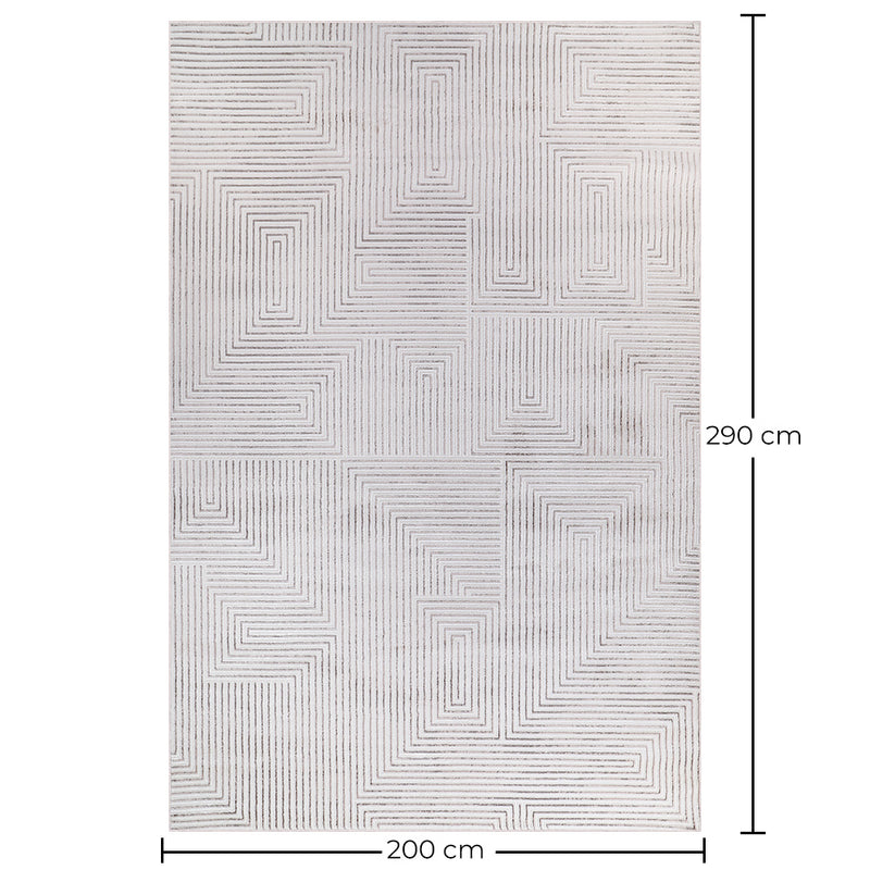Rug Large Contemporary Modern Design - Beige (290x200 cm) - Marcellum - gallery 8