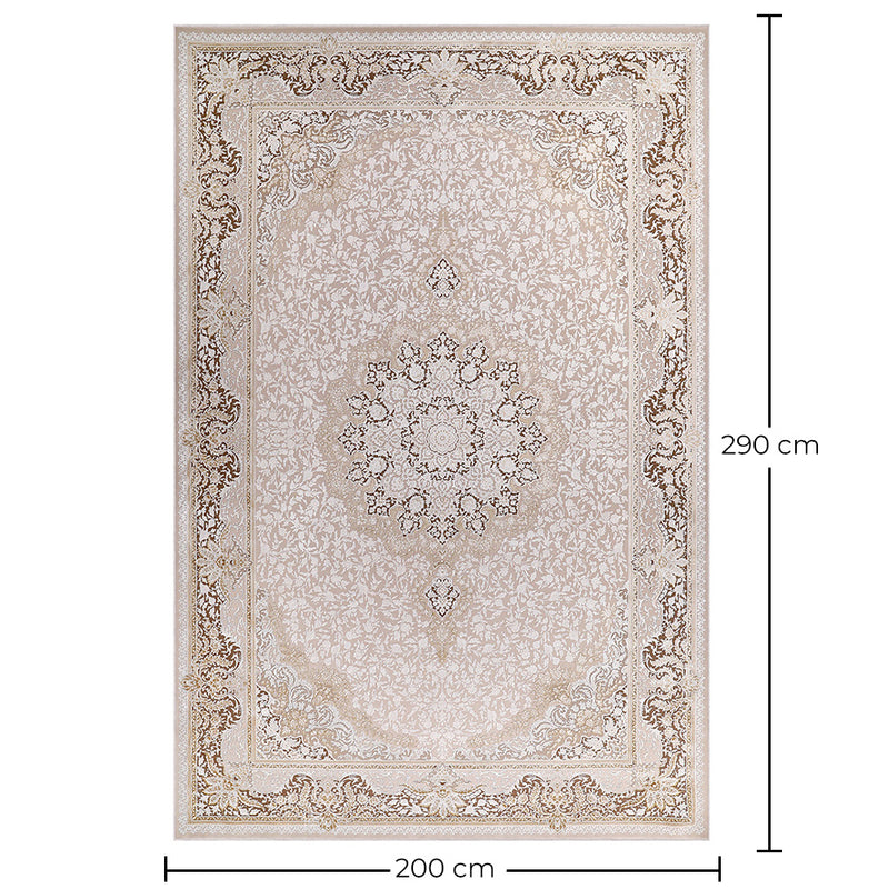 Vintage Oriental Carpet - (290x200 cm) - Lattice - gallery 10