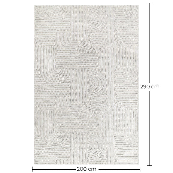 Rug Large Contemporary Modern Design - Beige (290x200 cm) - Arcus - gallery 1