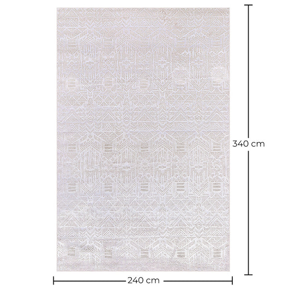 Rug Large Contemporary Modern Design - Beige (240x 340 cm) - Pomona - gallery 9