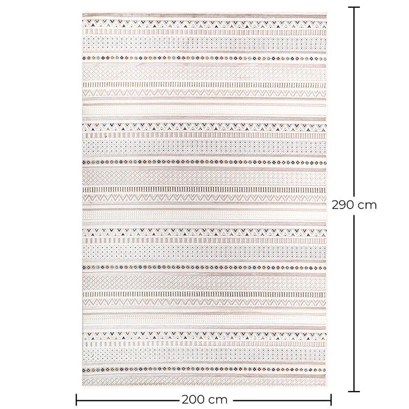Rug Large Contemporary Modern Design - Beige (290x200 cm) - Ferrum - gallery 1