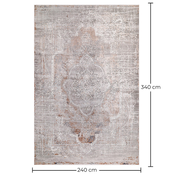 Vintage Oriental Carpet - (240x340 cm) - Tourmaline - gallery 1
