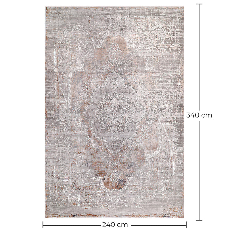 Vintage Oriental Carpet - (240x340 cm) - Tourmaline - gallery 1