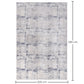 Modern Geometric Carpet – (200x290 cm) – Carmine - gallery 1