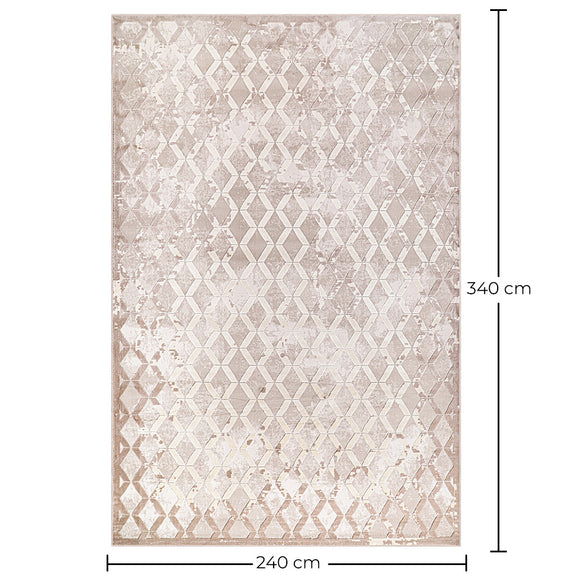 Vintage Oriental Carpet - (240x340 cm) - Citron - gallery 9