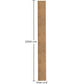 Coconut fiber awning 20x1M - 100 % Natural shade sail - gallery 5