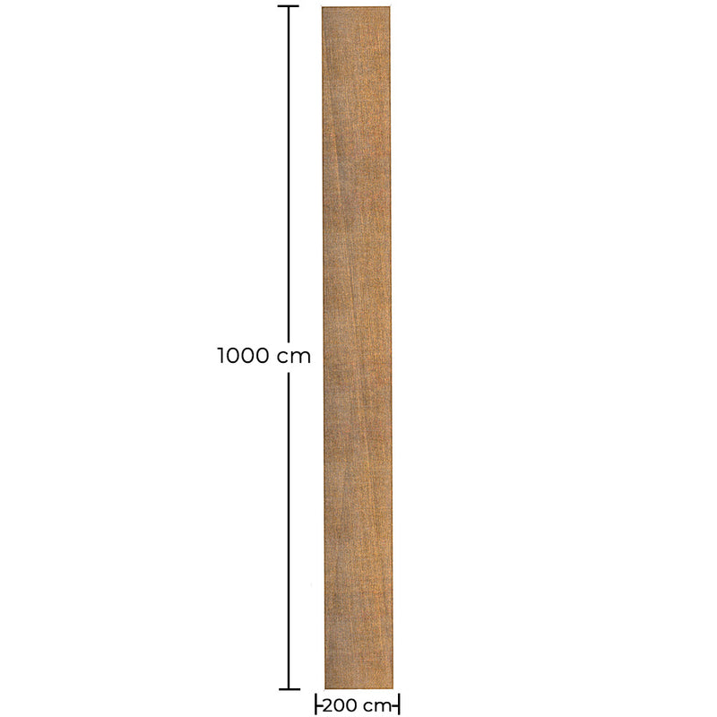 Coconut fiber awning 10x2M - 100 % Natural shade sail - gallery 5