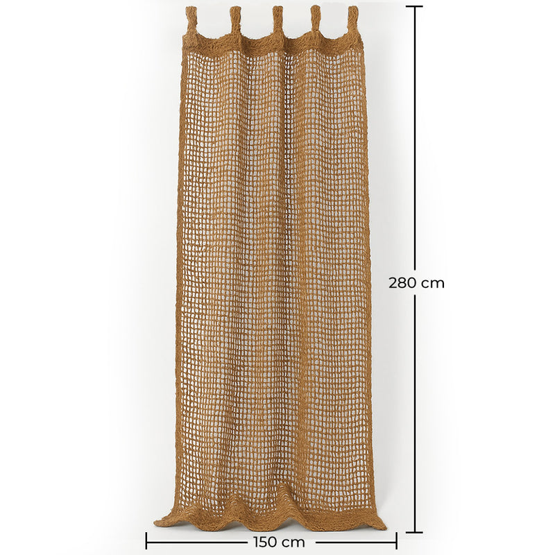 Shade Curtain Awning Coconut Fiber 2.8x1.5M – 100% Natural Shade Sail - gallery 8