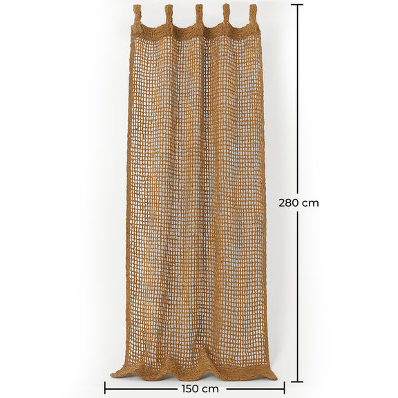 Shade Curtain Awning Coconut Fiber 2.8x1.5M – 100% Natural Shade Sail - gallery 8