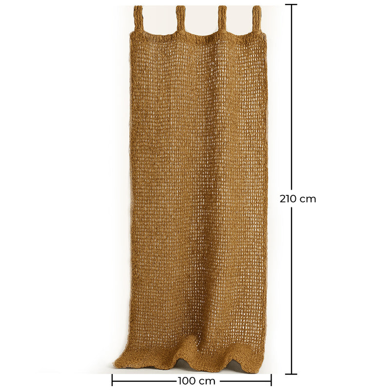 Shade Curtain Awning Coconut Fiber 2.1x1M – 100% Natural Shade Sail - gallery 8