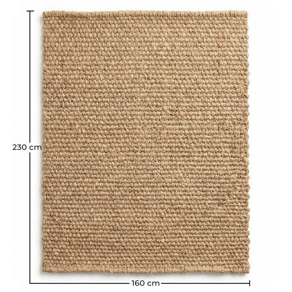 Rug Natural Coir Fiber 230x160 cm – Indoor & Outdoor Use – Mahou - gallery 5