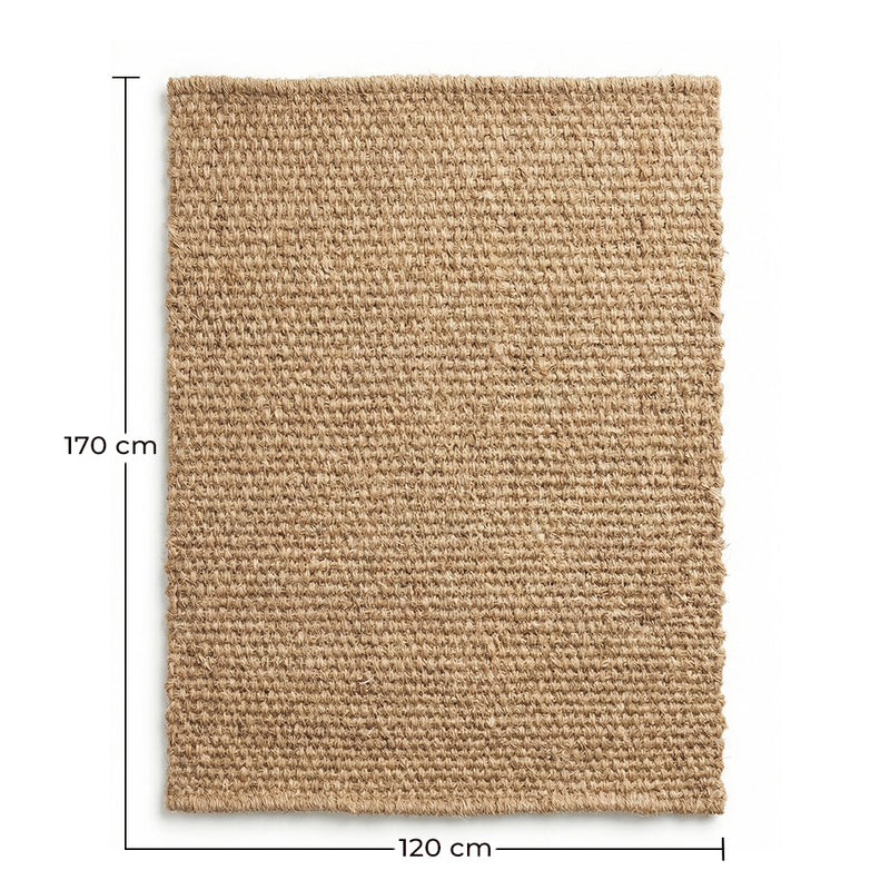 Rug Natural Coir Fiber 170x120 cm – Indoor & Outdoor Use – Mahou - gallery 5