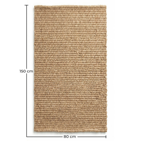 Rug Natural Coir Fiber 150x80cm  – Indoor & Outdoor Use – Mahou - gallery 5