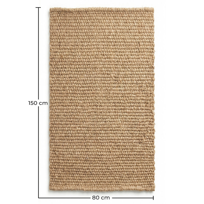 Rug Natural Coir Fiber 150x80cm  – Indoor & Outdoor Use – Mahou - gallery 5