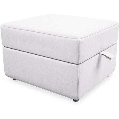 Pouf Ottoman Carré avec Rangement - Cube