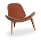 Fauteuil design - Fauteuil scandinave - Revêtement en similicuir - Lucy