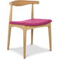Dining chair - Scandinavian style - Wood and leather - Lanan