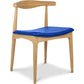 Dining chair - Scandinavian style - Wood and leather - Lanan
