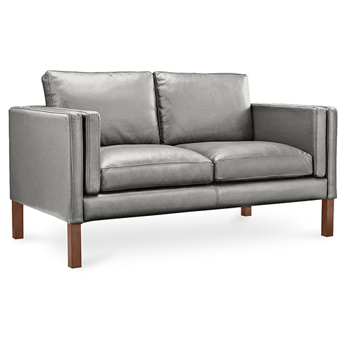 Canapé Revêtu de Similicuir - 2 Places - Mordecai