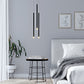 LED Tube Ceiling Lamp - Black Pendant Lamp - 60cm - Lilu