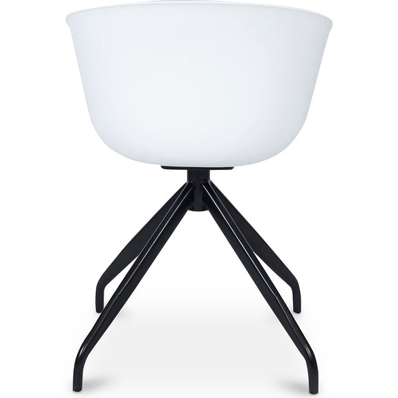 Jodie Design White Padded Office Chair - gallery 6