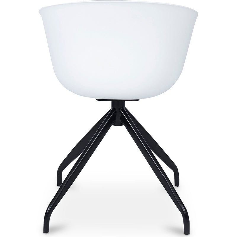 Jodie Design White Padded Office Chair - gallery 6