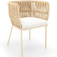 Beige Outdoor Chair - Rope - Ress - gallery 2