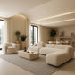 Large Contemporary and Modern Design Rug - Beige (160x230 cm) - Harbor - gallery 1
