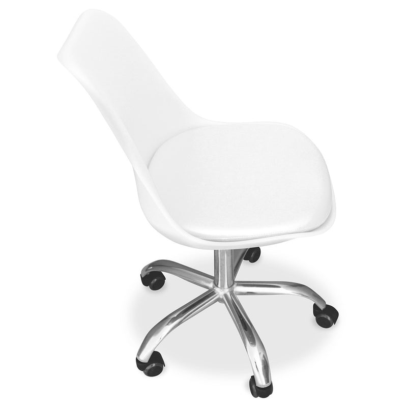 Office Chair with Wheels - Swivel Desk Chair - Tulip - gallery 10