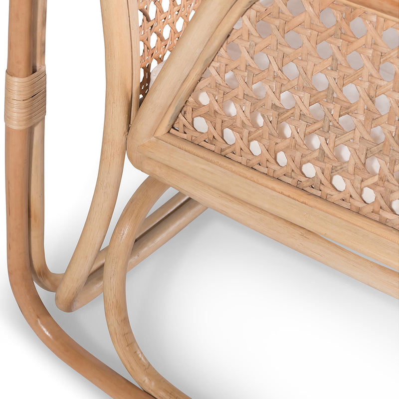 Rattan Lounge Chair - Design Chair - Boho Bali - Qawa