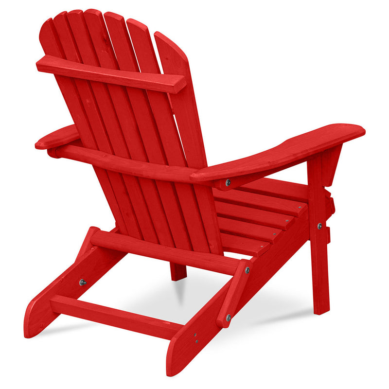 Wooden Outdoor Chair with Armrests - Adirondack Garden Chair - Adirondack - gallery 10