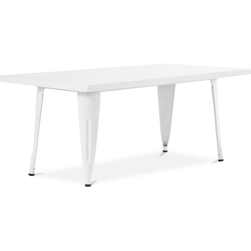 Table rectangulaire pour enfants – design industriel – 120 cm – Stylix