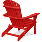 Chaise d'extérieur en bois avec accoudoirs - Chaise de jardin Adirondack - Adirondack