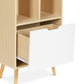 Credenza in legno - Design scandinavo - 4 scomparti - Roin