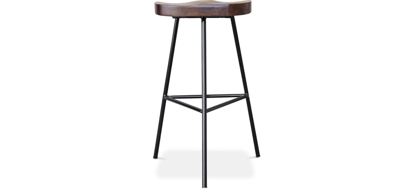 Barhocker - Industrielles Design - Holz und Metall - 73 cm - Kangee