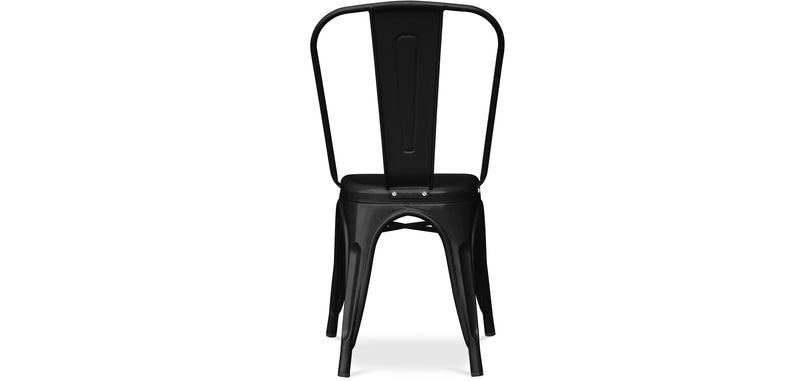 Sedia da pranzo in acciaio - Design industriale - Stylix