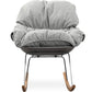 Gewatteerde Schommelstoel - Scandinavisch Design - Ruma