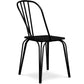 Dining chair - Industrial style - Wood and metal - Lillor