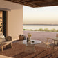 Wooden chaise longue - Boho Bali Design - Birma