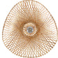 Lampa sufitowa z bambusa - Lampa wisząca w stylu Boho Bali - Bahati