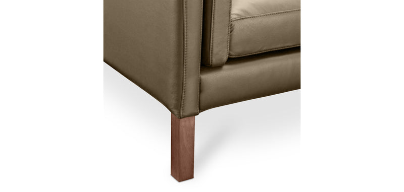 Designerska sofa Michael (2 miejsca) - ekoskóra