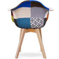 Sedia Dawick dal design premium - Patchwork Pixi