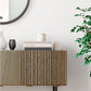 Buffet en Bois - Stile Vintage - 2 portes - Calabri